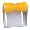 Tie Down 86280 Amber 8" Keel Roller with Panel Bracket Assembly view 1