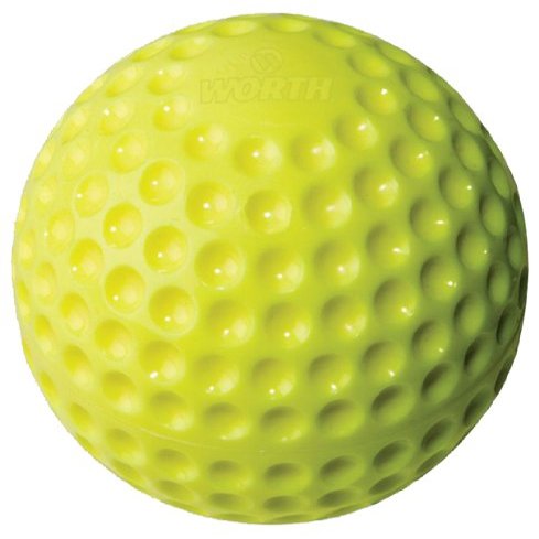 Worth PMY11 11-Inch Optic Yellow Pitching Machine Balls