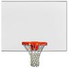 Steel Rectangular Backboard in White view 1