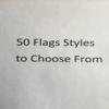 6 ft. Yellow Pennant Bicycle Safety Flag with Rear Axle Mounting Bracket view 4