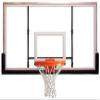 Gared 42" x 72" Glass Rectangular Backboard view 1