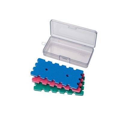 Daiichi Seiko 04117 Fishing Roll Color Sponge Sheet with S Plastic Case
