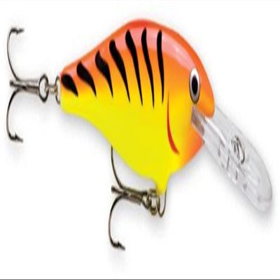 Rapala Shad Rap 09 Fishing lure, 3.5-Inch, Hot Tiger