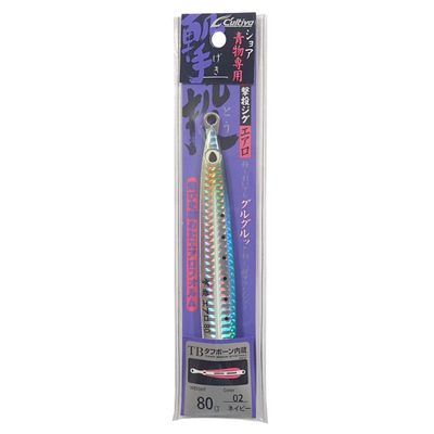 Owner GJA-80 Metal Jig Lure, Shooting Jig Aero 2.8 oz (80 g), Navy #2