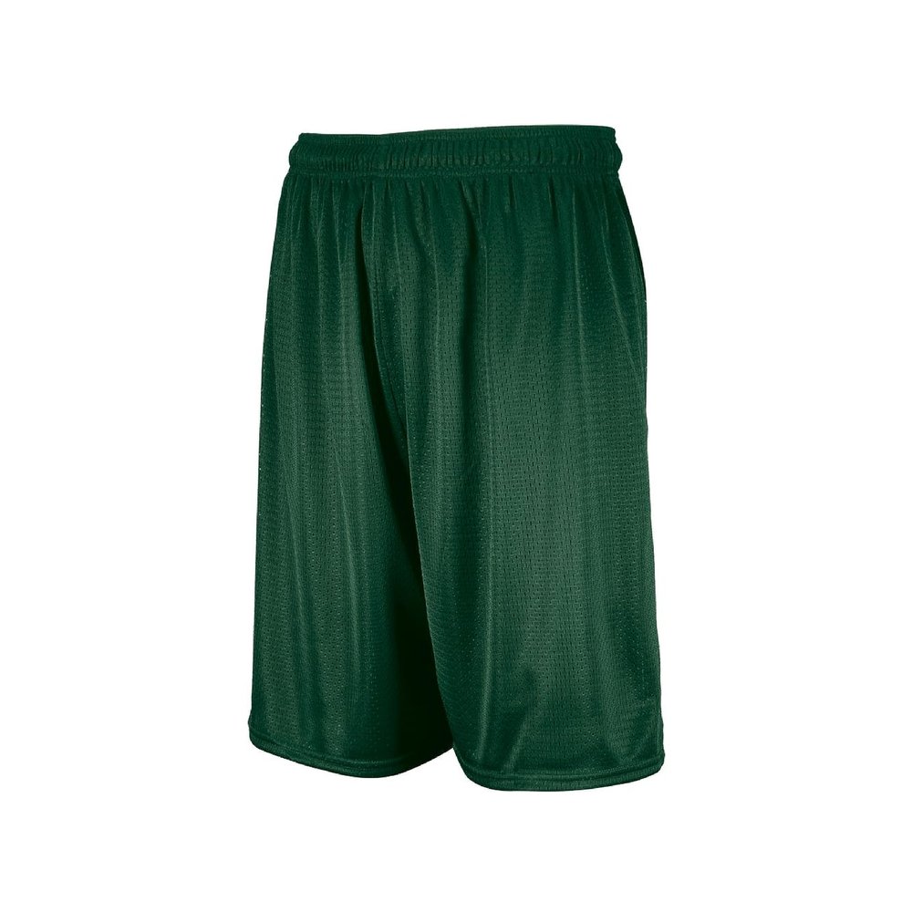Russell Athletic Boy's 8-20 Youth Mesh Short, Dark Green, Small