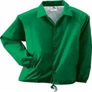Augusta Sportswear Youth Nylon Coach's Jacket from Black