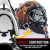 Franklin Sports NHL League Logo New Jersey Devils Mini Goalie Mask view 3