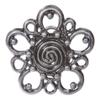 Western Perforated Flower Belt Buckle view 1