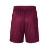 Soffe Men's Nylon Mini-Mesh Fitness Short Maroon X-Large view 4