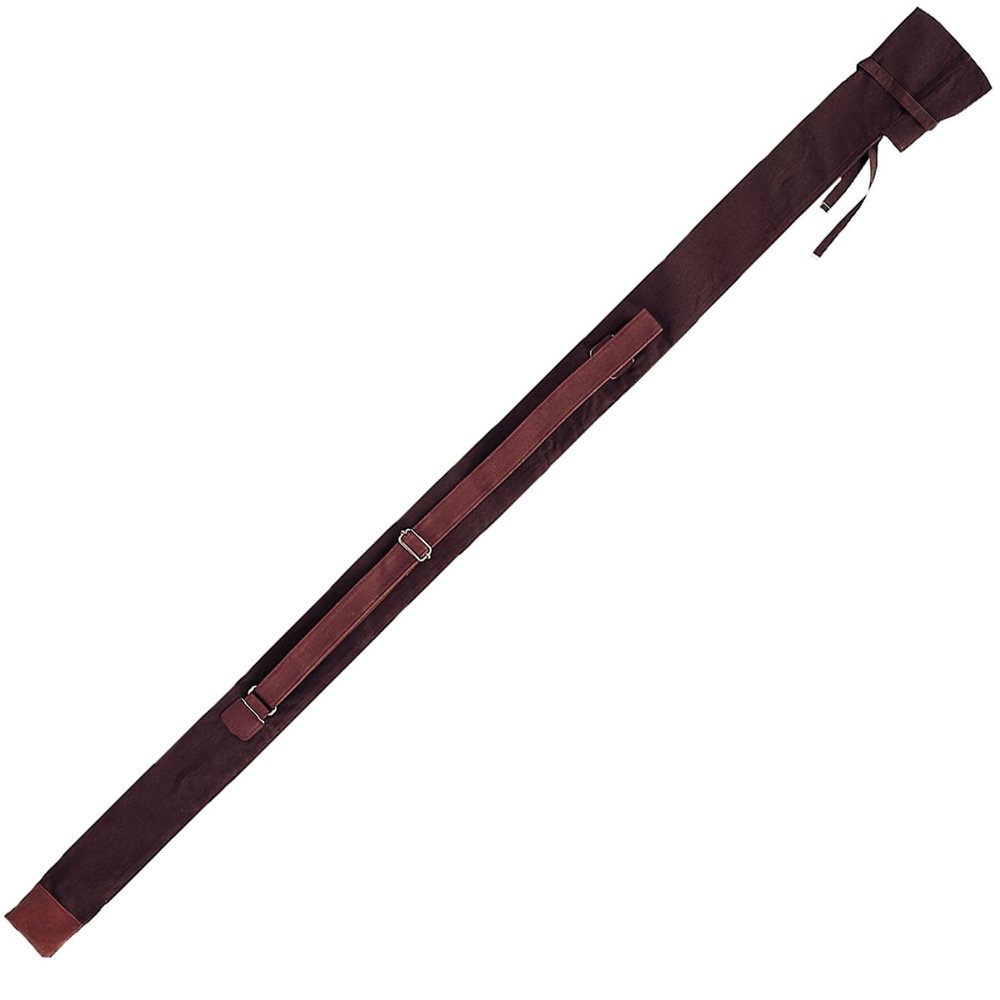 Kusakura Kendo Bamboo Sword Bag, Brown Canvas Shoulder Bag, 1 Piece F111