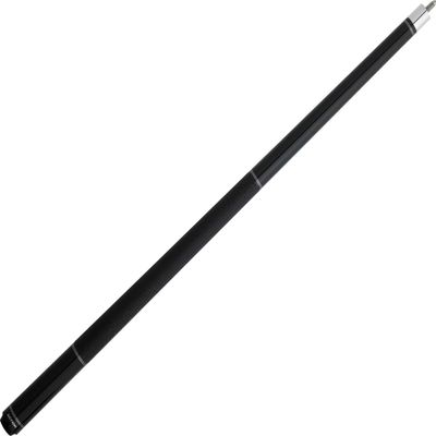 ACTION Rings RNG06 Jet Black with Double Silver Rings Pool/Billiards Cue Stick