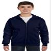 HN YTH 7.8OZ COMFBLND FULL ZIP (NAVY) (L) view 1
