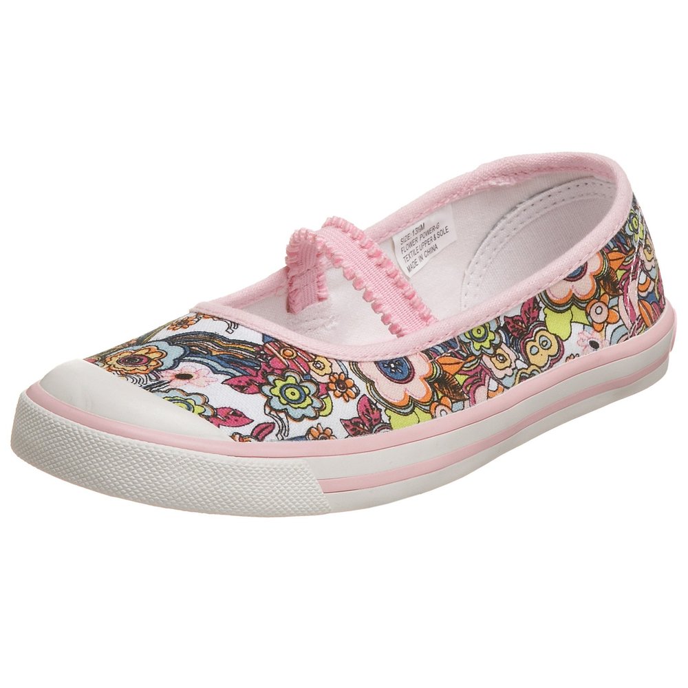 UNIONBAY Little Kid/Big Kid Flower Power Sneaker,Multi,12.5 M US Little Kid