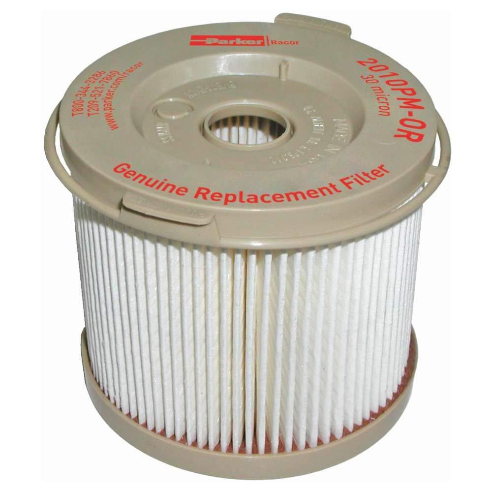 Turbine Series Replacement Element (Micron: 30 End Cap: Red Model: 500) By Parker Hannifin Corp. (Racor)