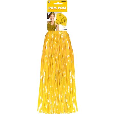 Vibrant Yellow Pom Pom Mix - 15" (1 Count) - Perfect for Parties, Events, and DIY Craft Projects