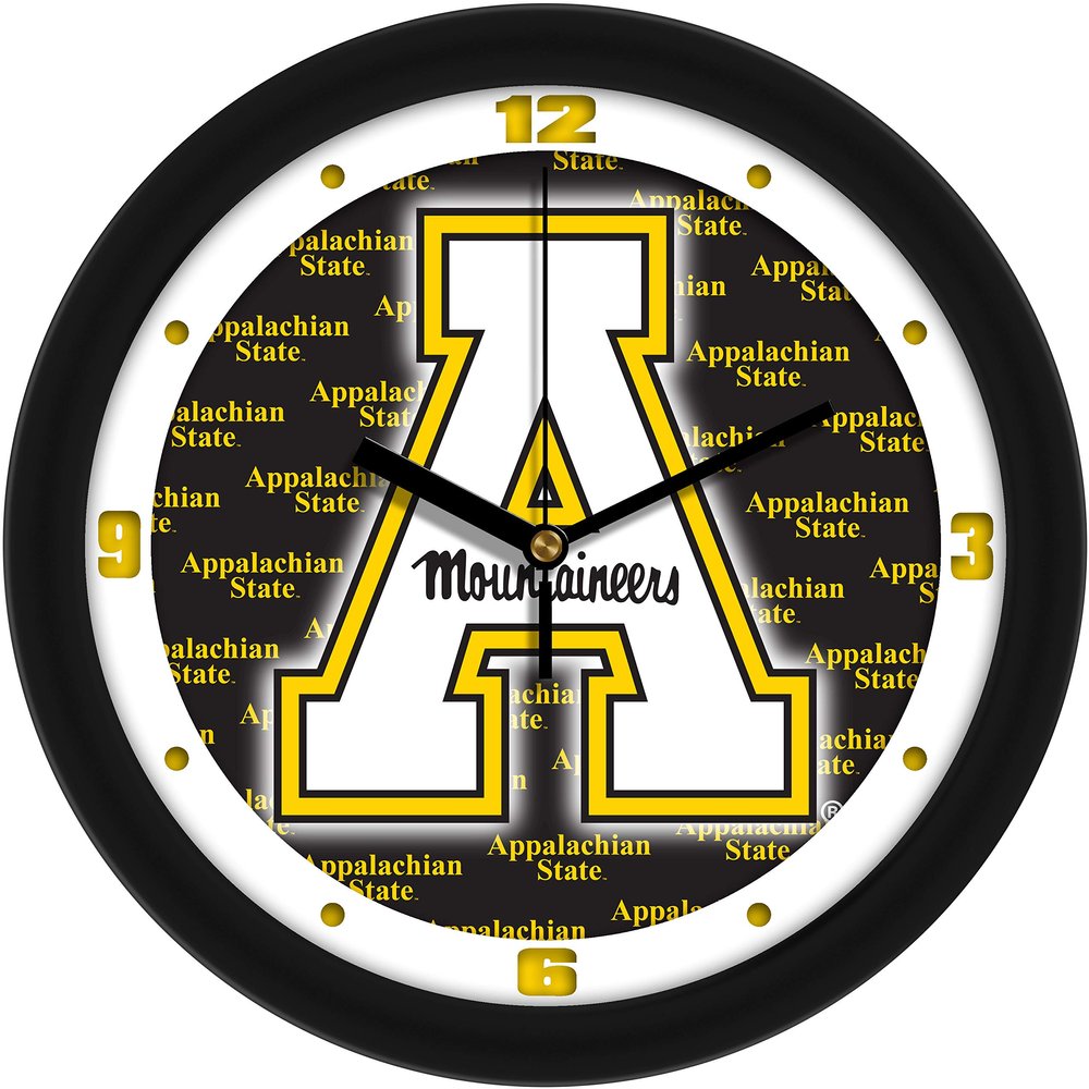 SunTime Appalachian State Mountaineers - Dimension Wall Clock