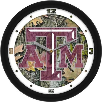 SunTime Texas A&M Aggies - Camo Wall Clock