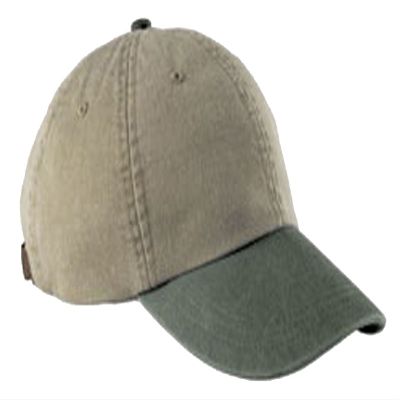 Adams Optimum Pigment Dyed-Cap OS KHK/ SPRUCE GRN