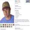 Adams Optimum Pigment Dyed-Cap OS KHK/ SPRUCE GRN view 3