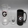 Hunter Georgia Bulldogs 3 Piece Team Logo Coffee Mug/Shot Glass/Glass Beer Mug Set view 1