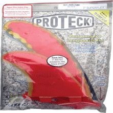 Proteck Super Flex FCS Combo 7.0+4.5 Red/Yellow