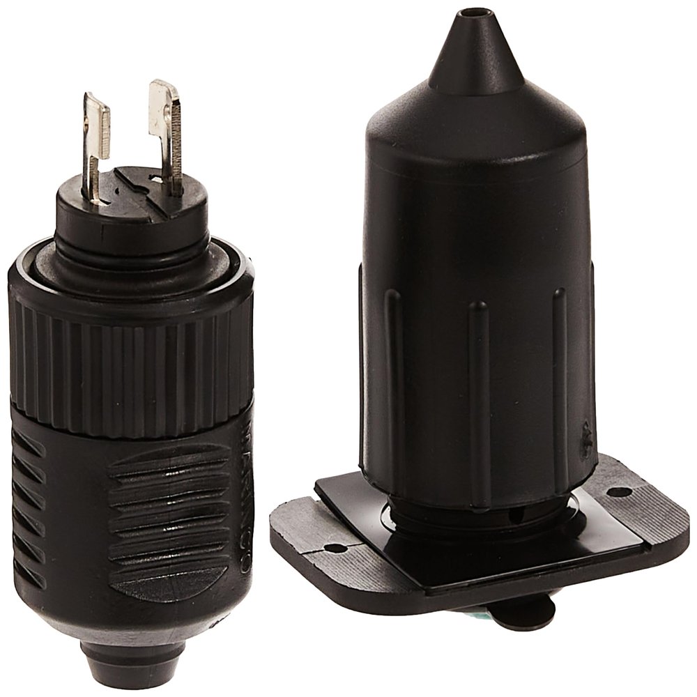 Scotty #2125 12V Downrigger & Puller Receptacle and Plug from Marinco