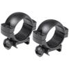 BARSKA 30mm Low Weaver Style Riflescope Ring, Black view 1