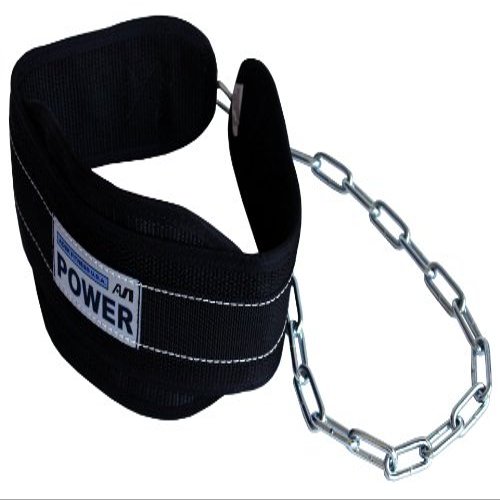 Ader Nylon Padded Fitness Dip Belt w/Chain