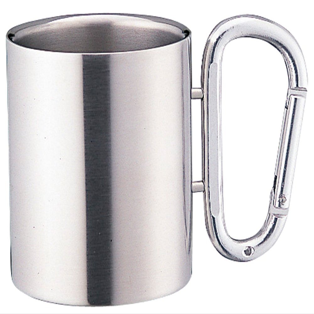natural spirit carabiner cup (silver) 10604
