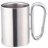 natural spirit carabiner cup (silver) 10604 view 1