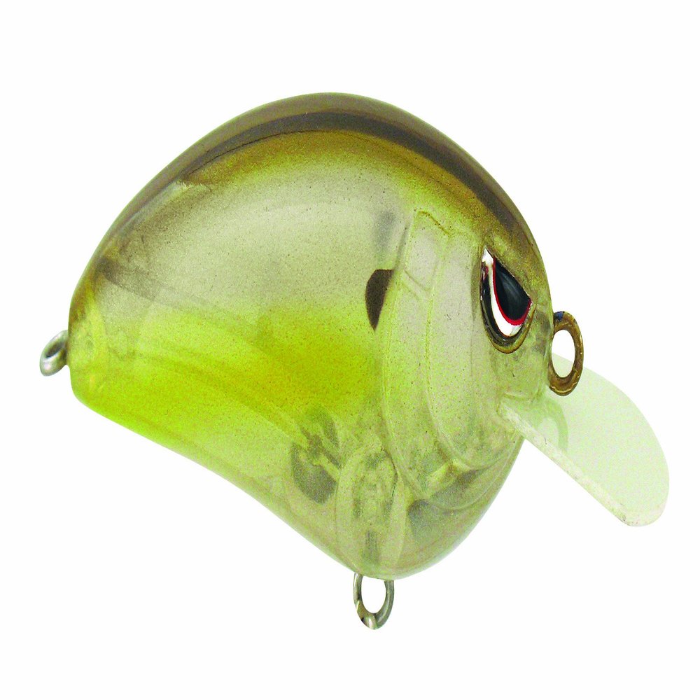 Spro Little John Crank Bait-Pack of 1, Clear Chartreuse