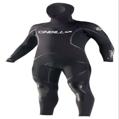 O'Neill 7mm J-Type FSW with Hood (Black/Graph, Large)