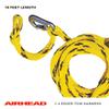 Airhead Heavy Duty Tow Harness for 1-4 Rider Towable Tubes, Water Skis, Wakesurf Boards and Wakeboards, 16-Feet view 2