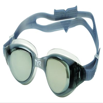 TYR Technoflex 4.0 Junior Performance Metallized Goggle (Graphite Silver)