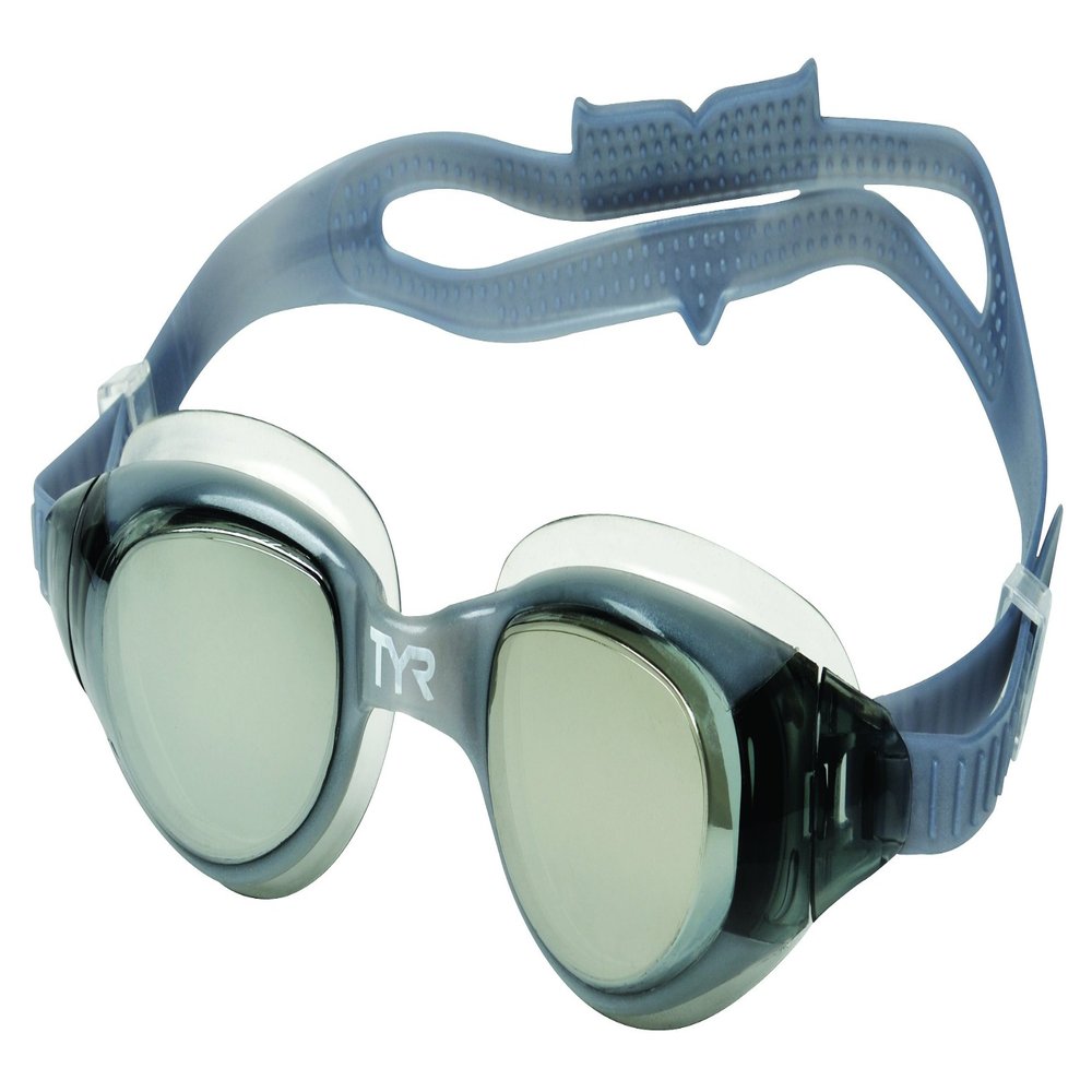TYR Technoflex 4.0 Junior Performance Metallized Goggle (Graphite Silver)