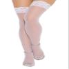 Elegant Moments SHEER LACE TOP STOCKING. - ONE SIZE - WHITE view 1