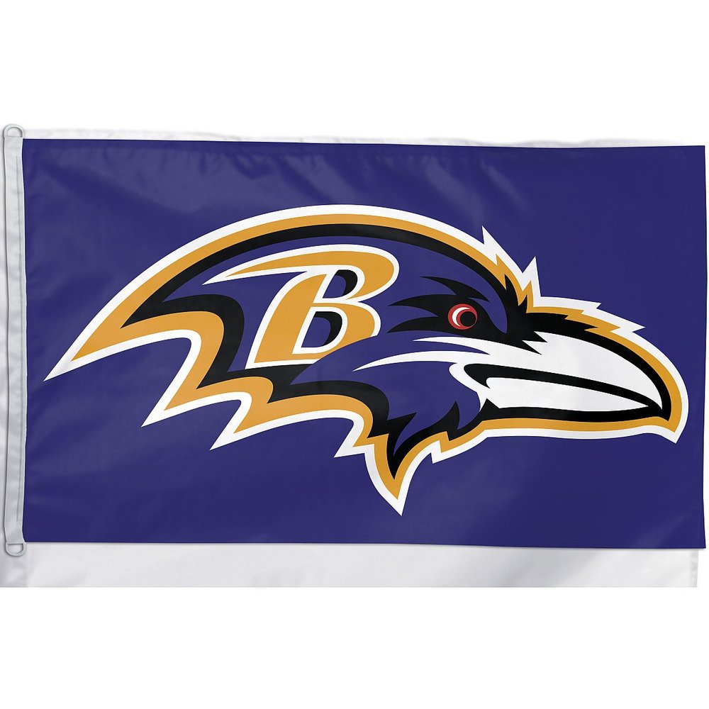 NFL Baltimore Ravens 3-by-5 Foot Flag