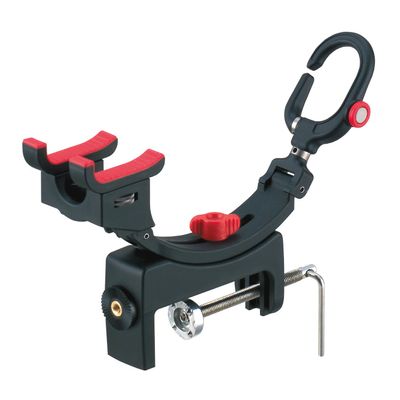 Daiichi Seiko 02032 Uketaro Rod Holder, Rod Holder, Double Bearing, Black