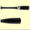 SAM BAT 33" CD1 All Black (White Logo) Maple Wood Baseball Bat view 4