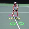 OnCourt OffCourt Tennis Quick Feet Dount Rings  Set of 6 / Lightweight and Long Lasting/Anti-Slip view 2