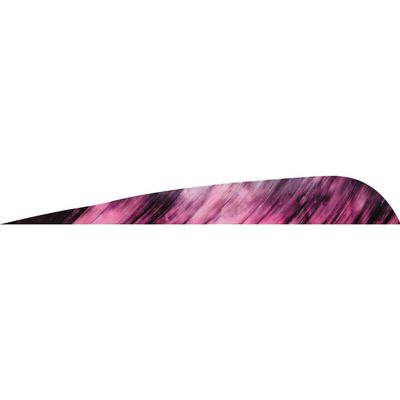 Gateway Parabolic Feathers TRE Purple 4 in. LW 50 pk.