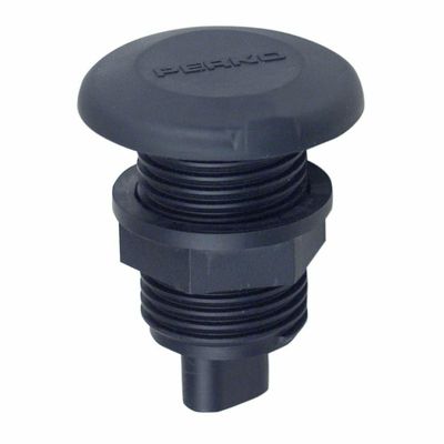 Perko Mini Mount Plug-in Type Base - 2 Pin - Black