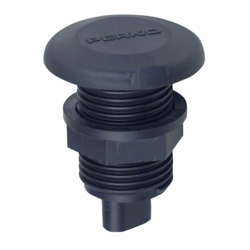 Perko Mini Mount Plug-in Type Base - 2 Pin - Black