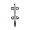 Attwood 66398-3 Herreshoff Cleat  5-in. Long, 316 Stainless Steel, Pre-Drilled for Four (4) #10 Fasteners (Not Included) view 4