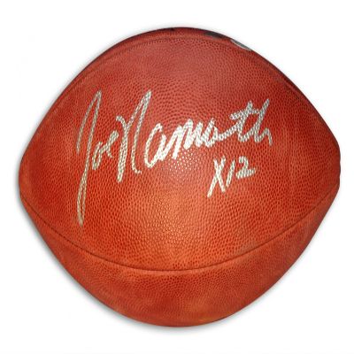 Joe Namath Signed Football - Autographed Footballs