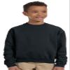 Jerzees 8 oz Youth Sweatshirt (562B) Available in 16 Colors Small Black view 1