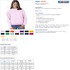 Jerzees 8 oz Youth Sweatshirt (562B) Available in 16 Colors Small Black view 2
