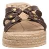 1.4.3. Girl Women's Krackle Slide Sandal,Brown,10 M view 2