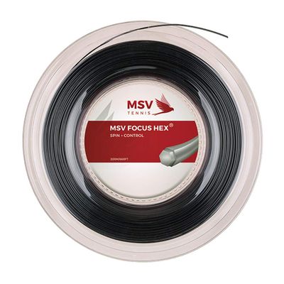 MSV Focus-HEX 0355000126800012 String Roll 1.27 mm Black