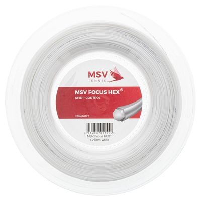 MSV Focus-HEX 0355000124400012 String Roll 1.27 mm White